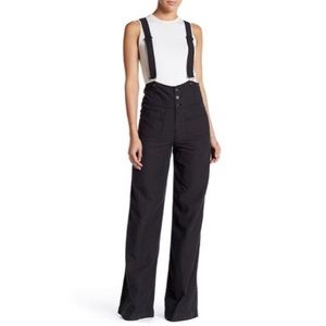 Free People Pinstripe jumpsuit NWT.